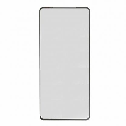 Калено стъклено защитно покритие с определен ъгъл на виждане за дисплея на Samsung Galaxy A53 - Prio 3D Anti-Spy Full Screen Curved Tempered Glass (черен-прозрачен)