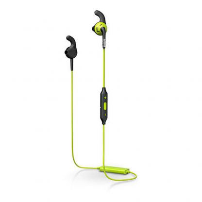 Philips SHQ6500CL ActionFit Bluetooth in-Ear Sports Headset - безжични спортни слушалки с хендсфрий за смартфони с Bluetooth (зелен)