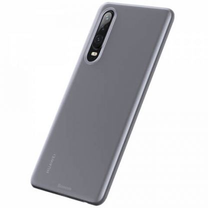Baseus Wing case - тънък полипропиленов кейс (0.45 mm) за Huawei P30 (бял)