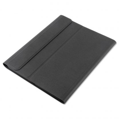 4smarts Flip Case DailyBiz - кожен калъф с магнитно захващане за iPad Pro 9.7, iPad 6 (2018), iPad 5 (2017), iPad Air 1 и 2 (черен)