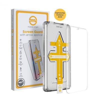 Калено стъклено защитно покритие за дисплея на Samsung Galaxy A53 5G - Mobile Origin Screen Guard Tempered Glass (прозрачен)
