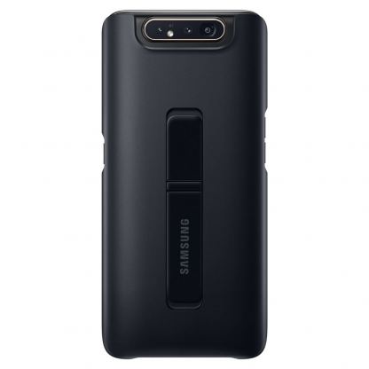 Samsung Standing Cover EF-PA805CBEGWW - оригинален поликарбонатов кейс за Samsung Galaxy A80 (черен)