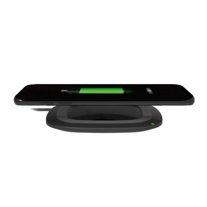 Platinet Wireless Charging Pad Quick Charge 2.0 - поставка (пад) за безжично зареждане с технология за бързо зареждане за Qi съвместими устройства (черен)