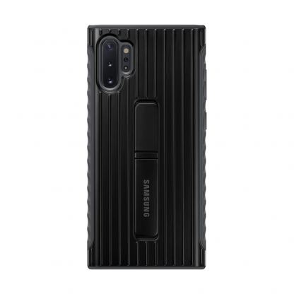 Samsung Protective Standing Cover EF-RN975CB - оригинален хибриден кейс за Samsung Note 10 Plus (черен)