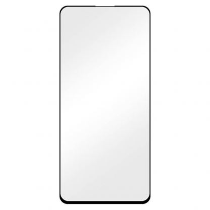 Displex Real Glass 10H Protector 3D Full Cover No Fingerprint - калено стъклено защитно покритие без поддръжка на сензора за отпечатъци за дисплея на Samsung Galaxy S10 Plus (черен-прозрачен) (bulk)