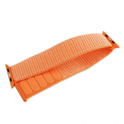 4smarts Sport Band Nylon - текстилна каишка за Apple Watch 42мм, 44мм (оранжев)