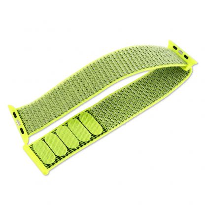 4smarts Sport Band Nylon - текстилна каишка за Apple Watch 42мм, 44мм (жълт)