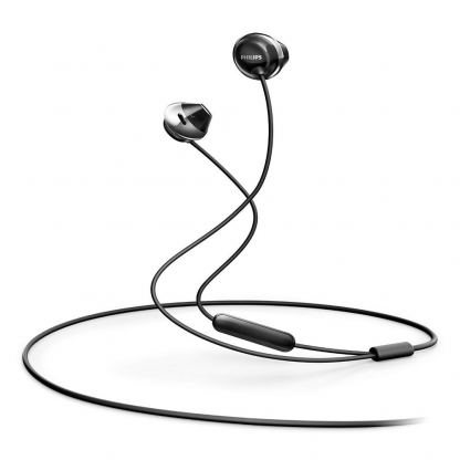 Philips Flite SHE4205BK In-Ear Headphone - слушалки с микрофон за мобилни устройства с 3.5 мм стерео-жак (черен) 