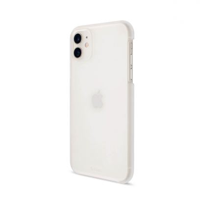 Artwizz Rubber Clip - матиран поликарбонатов кейс за iPhone 11 (прозрачен)