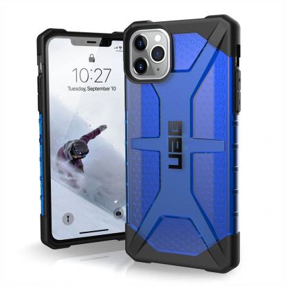 Urban Armor Gear Plasma - удароустойчив хибриден кейс за iPhone 11 Pro Max (син)