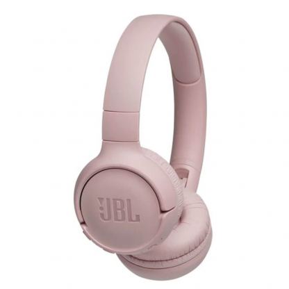 JBL T500 On-ear Headphones - слушалки с микрофон за мобилни устройства (розов)