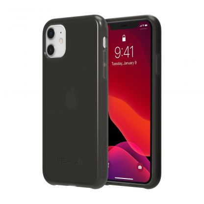 Incipio NGP Pure Case - удароустойчив силиконов (TPU) калъф за iPhone 11 (черен)