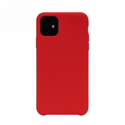 JT Berlin Steglitz Silicone Case - силиконов калъф за iPhone 11 (червен)