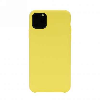JT Berlin Steglitz Silicone Case - силиконов калъф за iPhone 11 Pro Max (жълт)