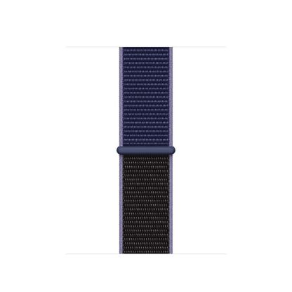Apple Midnight Blue Sport Loop - оригинална текстилна каишка за Apple Watch 42мм, 44мм (тъмносин)