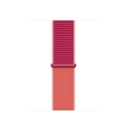 Apple Pomegranate Sport Loop - оригинална текстилна каишка за Apple Watch 42мм, 44мм (розов)