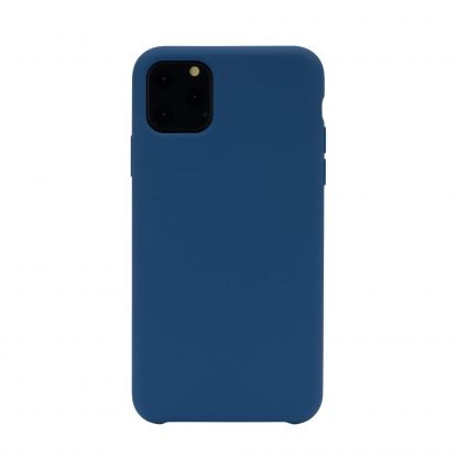 JT Berlin Steglitz Silicone Case - силиконов калъф за iPhone 11 Pro (тъмносин)