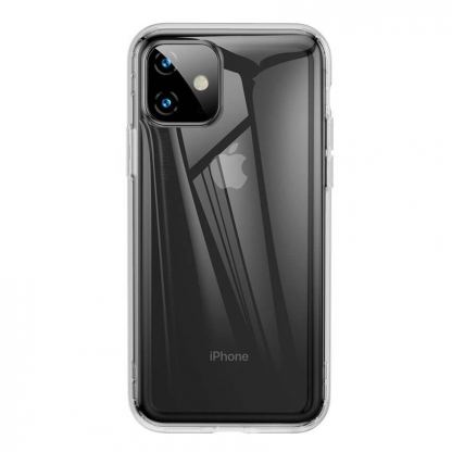 Baseus Safety Airbags Case - силиконов (TPU) калъф с най-висока степен на защита за iPhone 11 (прозрачен)