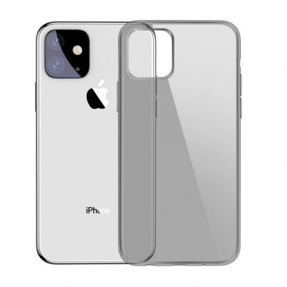 Baseus Simple Case - силиконов (TPU) калъф за iPhone 11 (сив)