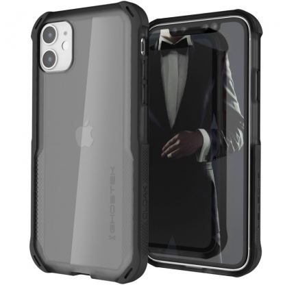 Ghostek Cloak 4 Case  - хибриден удароустойчив кейс за iPhone 11 (прозрачен-черен)