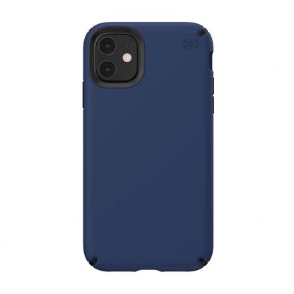 Speck Presidio Pro Case - удароустойчив хибриден кейс за iPhone 11 Pro Max (тъмносин)