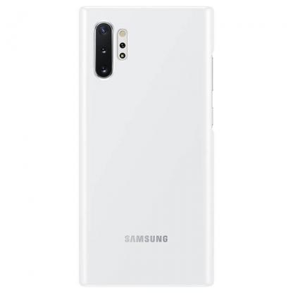 Samsung LED Cover EF-KN975CW - оригинален заден кейс, през който виждате информация от Samsung Note 10 Plus (бял)