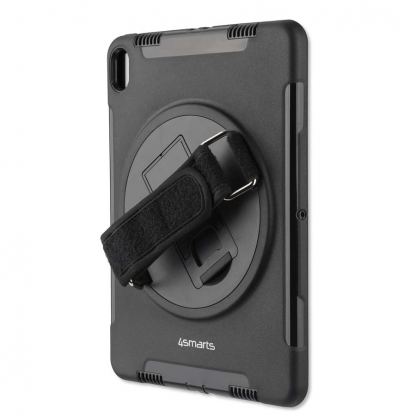 4smarts Rugged Tablet Case Grip - ударо и водоустойчив калъф за iPad Pro 11 (2018) (черен)