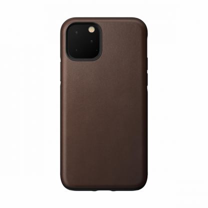 Nomad Leather Rugged Case - кожен (естествена кожа) кейс за iPhone 11 Pro (кафяв)
