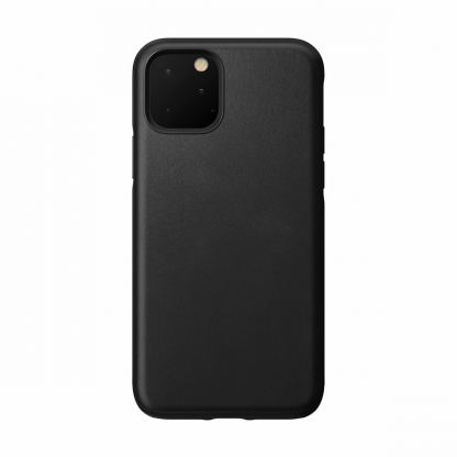 Nomad Leather Rugged Case - кожен (естествена кожа) кейс за iPhone 11 Pro (черен)