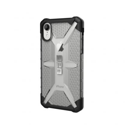 Urban Armor Gear Plasma - удароустойчив хибриден кейс за iPhone XR (прозрачен) (bulk)