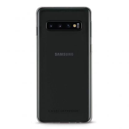 Case FortyFour No.1 Case - силиконов TPU калъф за Samsung Galaxy S10 Plus (прозрачен)