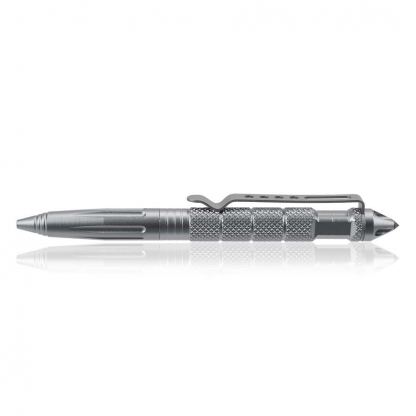 4smarts 2in1 Ballpoint Pen with Glass Breaker - алуминиев химикал с остър връх за чупене на стъклото на автомобил (сив)
