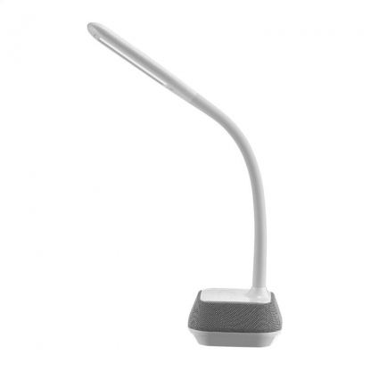 Platinet Desk Lamp 18W With Bluetooth Speaker And USB Charger - настолна LED лампа с вграден блутут спийкър (бял)