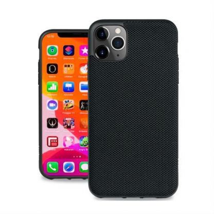 Evutec Ballistic Nylon + Vent Mount - хибриден TPU калъф с магнитна поставка за кола за iPhone 11 Pro (черен) 