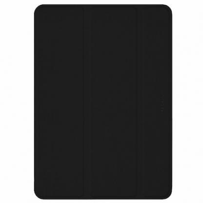 Macally Stand Case - полиуретанов калъф и поставка за iPad Air 3 (2019) (черен)