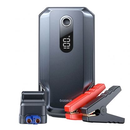 Външна батерия 20000 mAh с фенер и JumpStarter за автомобил - Baseus Super Energy Max Car Jump Starter 20000 mAh (C0120500) (черен)