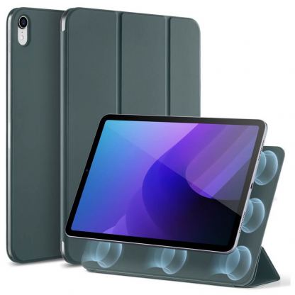 Магнитен полиуретанов калъф с поставка за iPad 10 (2022), iPad 11 (2025) - ESR Rebound Magnetic Case (зелен)