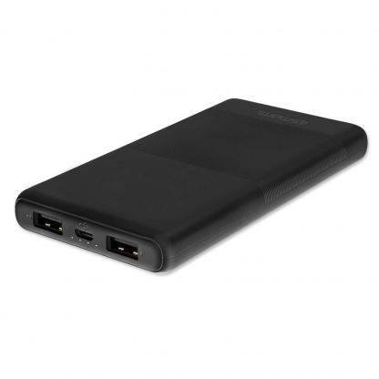 4smarts Power Bank VoltHub Lite+ 10000 mAh - външна батерия с 2 USB изхода (черен) 