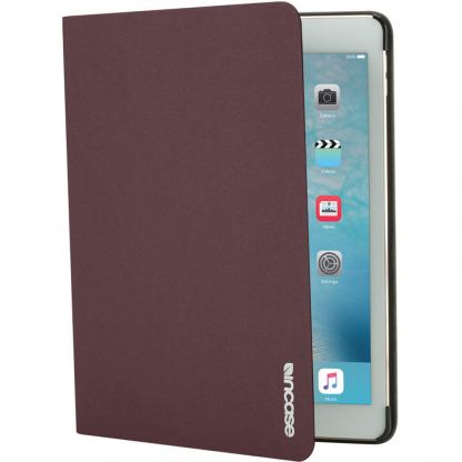 Incase Book Jacket Revolution Case - удароустойчив калъф, тип папка и поставка за iPad Pro 9.7 (червен)