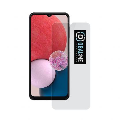Калено стъклено защитно покритие за дисплея на Samsung Galaxy A13 4G - OBALME Tempered Glass Screen Protector 2.5D (прозрачен)