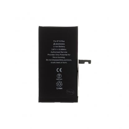 Качествена резервна батерия за iPhone 15 Plus (3.87V, 4383mAh) - BK OEM Battery (bulk)