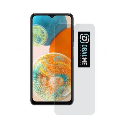 Калено стъклено защитно покритие за дисплея на Samsung Galaxy A23 5G - OBALME Tempered Glass Screen Protector 2.5D (прозрачен)