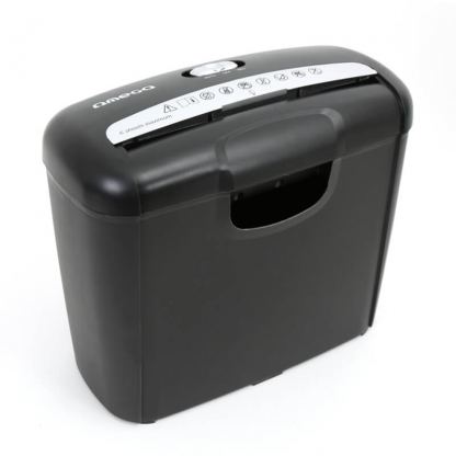Omega Paper Shredder - шредер за хартия с кош (черен)