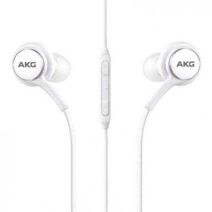Samsung Earphones Tuned by AKG GH59-15107A - слушалки с USB-C конектор с микрофон и управление на звука за Samsung Galaxy S10, S9, S8 и др. (бял) (bulk)